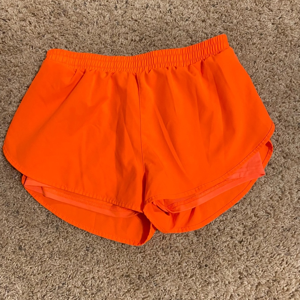 Orange Women's Athletic Shorts